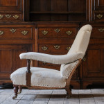 Antique Hampton & Sons Open Armchair