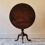 George III Mahogany Birdcage Tripod Table