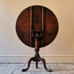 George III Mahogany Birdcage Tripod Table