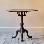 George III Mahogany Birdcage Tripod Table