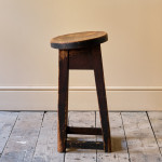 Antique Pine Artist Stool
