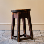 Antique Pine Artist Stool