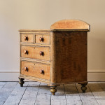 Antique Pine Chest Of Drawers In Original Paint