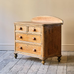 Antique Pine Chest Of Drawers In Original Paint