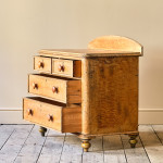Antique Pine Chest Of Drawers In Original Paint