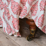 Mid 19th Century Chaise Longue in Titley & Marr Printed Cotton