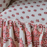 Mid 19th Century Chaise Longue in Titley & Marr Printed Cotton