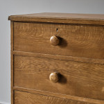 Antique Pine Chest of Drawers in Original Paint