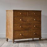 Antique Pine Chest of Drawers in Original Paint
