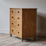 Antique Pine Chest of Drawers in Original Paint