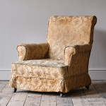 19th century Howard style country house armchair