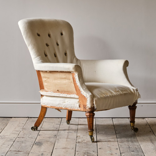 Early 19th century William IV armchair