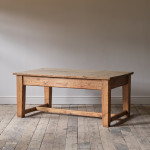 Antique Chunky Pine Farm House Kitchen Table