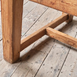 Antique Chunky Pine Farm House Kitchen Table