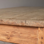 Antique Chunky Pine Farm House Kitchen Table