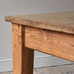 Antique Chunky Pine Farm House Kitchen Table