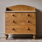 Antique Pine Washstand Chest of Drawers in Original Paint