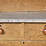 Antique Pine Washstand Chest of Drawers in Original Paint