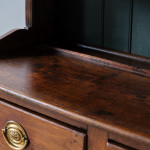 Georgian Oak Dog Kennel Dresser & Rack