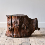 Large Burr Tree Stump Table