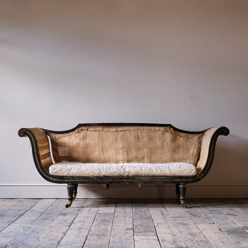 Early 19th Century Sofa in Original Dry Paint