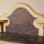 19th Century Pine Cupboard in Original Paint