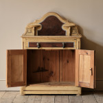 19th Century Pine Cupboard in Original Paint