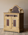 19th Century Pine Cupboard in Original Paint