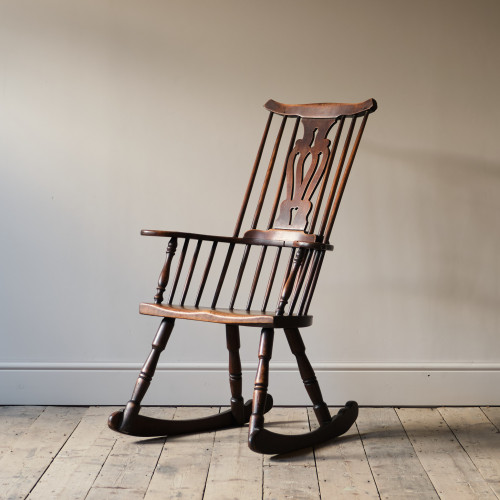 Late 18th Century Thames Valley Rocking Windsor Chair