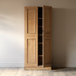 19th Century Pine Chapel Cupboard in Paint