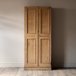 19th Century Pine Chapel Cupboard in Paint