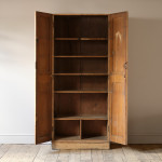 19th Century Pine Chapel Cupboard in Paint