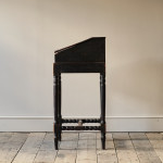 19th century Ebonized pine clerks desk