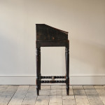 19th century Ebonized pine clerks desk