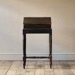 19th century Ebonized pine clerks desk