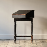 19th century Ebonized pine clerks desk