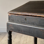 19th century Ebonized pine clerks desk