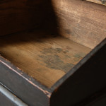 19th century Ebonized pine clerks desk