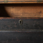 19th century Ebonized pine clerks desk