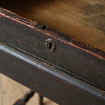 19th century Ebonized pine clerks desk