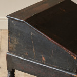 19th century Ebonized pine clerks desk