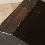 19th century Ebonized pine clerks desk