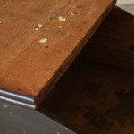 19th century Ebonized pine clerks desk