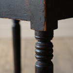19th century Ebonized pine clerks desk