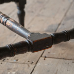 19th century Ebonized pine clerks desk