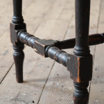 19th century Ebonized pine clerks desk