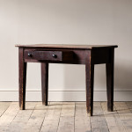 19th century Pine side table  from Holkham Hall