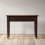 19th century Pine side table  from Holkham Hall