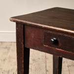 19th century Pine side table  from Holkham Hall