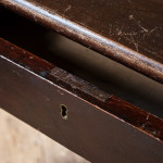 19th century Pine side table  from Holkham Hall